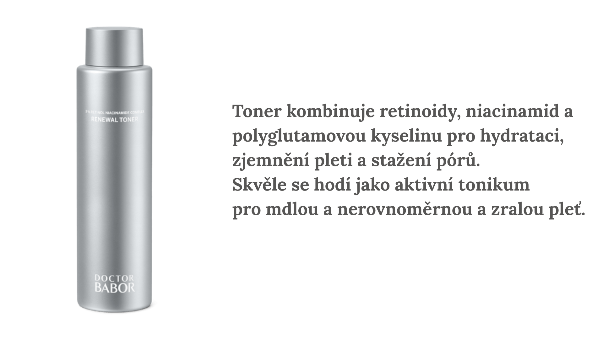 toner s retinolem babor